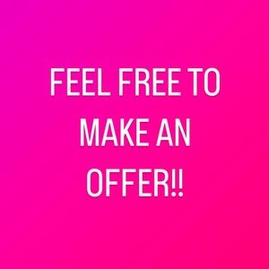 make a reasonable offer!